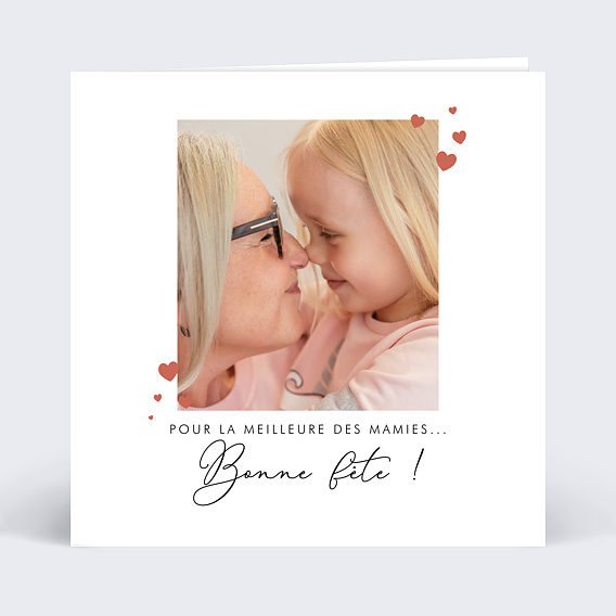 Carte fête des grands-mères Le Meilleur à Venir Recto