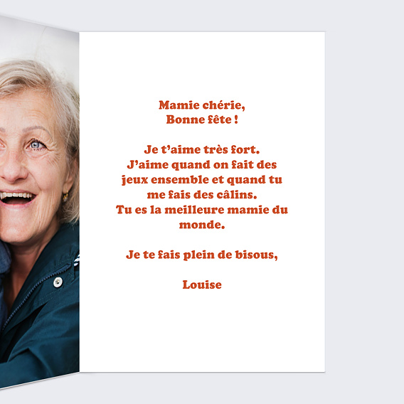 Fête des Grands-Mères Wavy imparfait