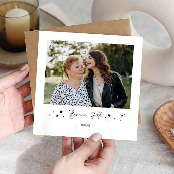 Carte fête des grands-mères Étoiles de Joie Après 1