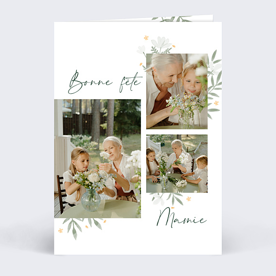 Fête des Grands-Mères Fleurs Festives