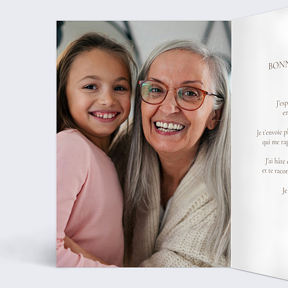 Fête des Grands-Mères Portrait en manga