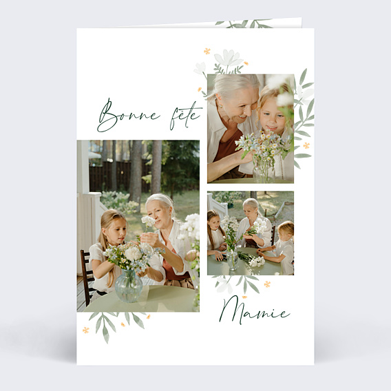 Fête des Grands-Mères Fleurs Festives