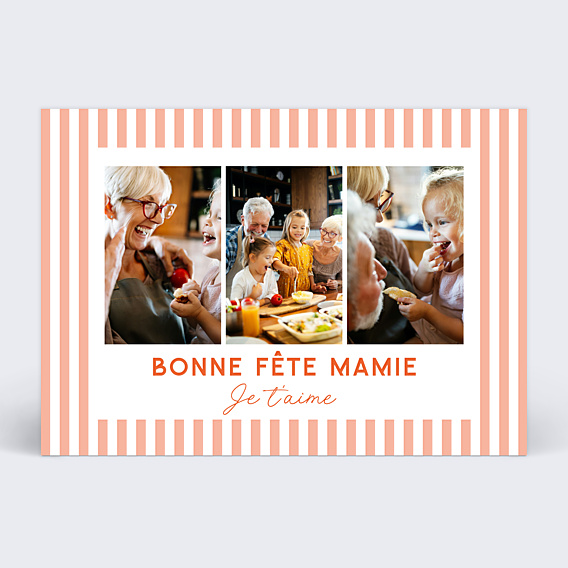 Fête des Grands-Mères Douce Rayure