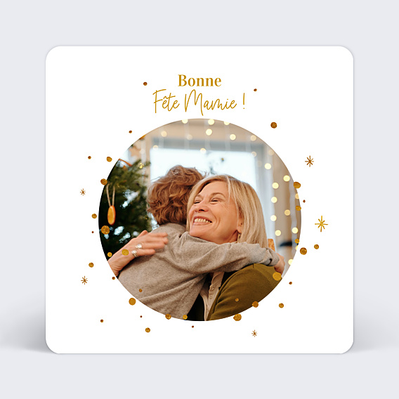 Fête des Grands-Mères Golden Dots Touch
