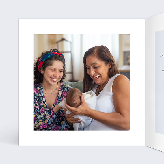 Carte fête des grands-mères Je t'aime plus que Intérieur Gauche