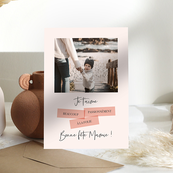 Carte fête des grands-mères Passionnément Après 1