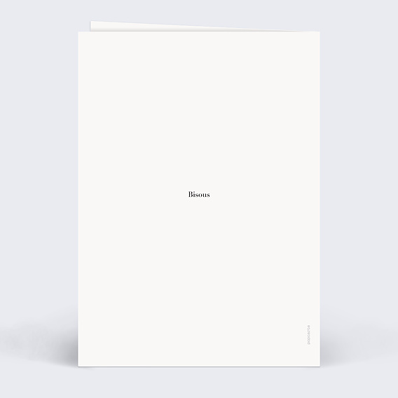 Carte fête des grands-mères Magazine Verso