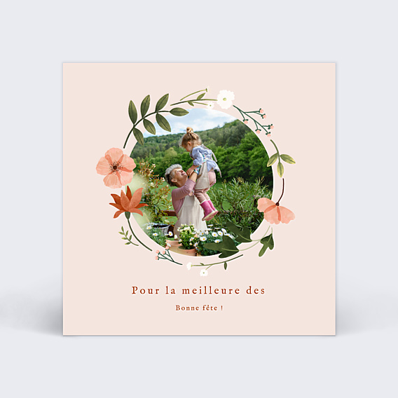 Fête des Grands-Mères Couronne de Fleurs II