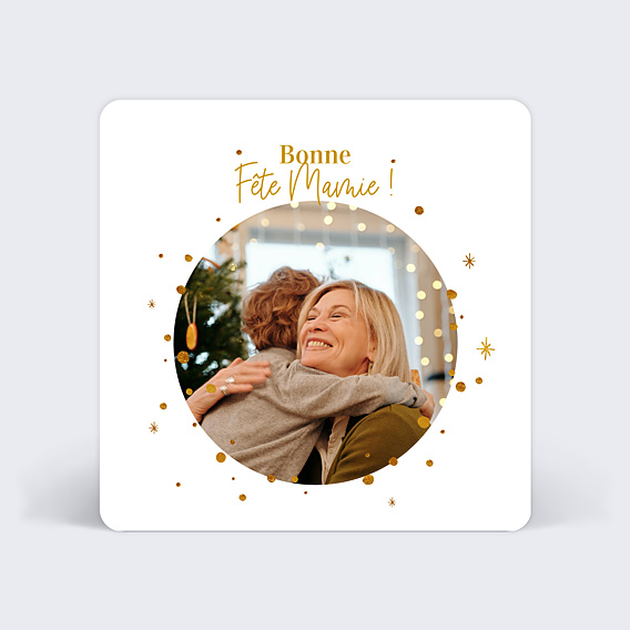 Fête des Grands-Mères Golden Dots Touch