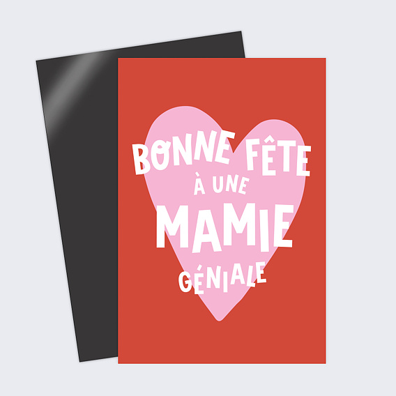 Carte fête des grands-mères Coeur d’Exception