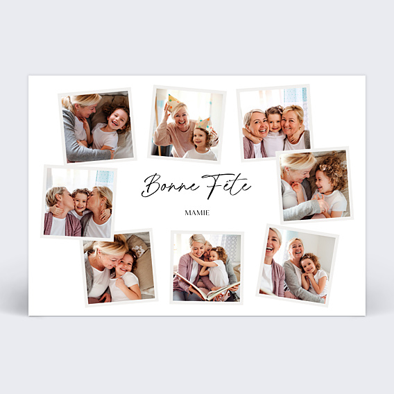 Fête des Grands-Mères Multi Polaroids