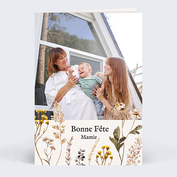 Fête des Grands-Mères Bouquet Fleurs Séchées