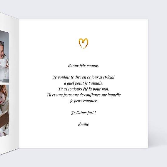 Fête des Grands-Mères Lettres d’Ocres