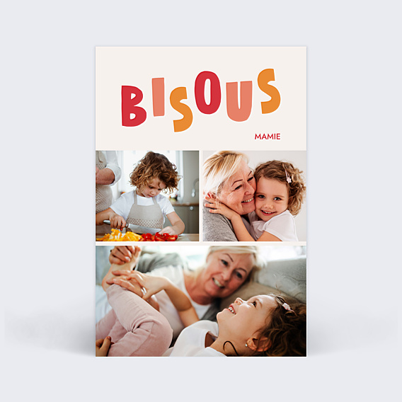 Fête des Grands-Mères Bisous bisous