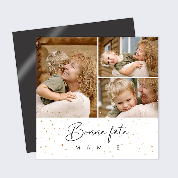 Carte fête des grands-mères Pétillant