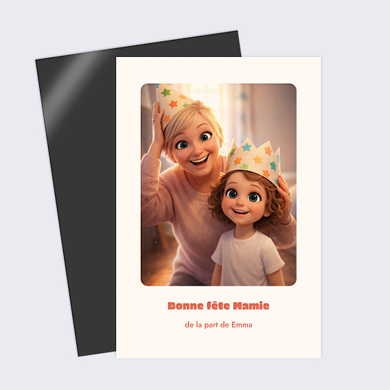 Fête des Grands-Mères Portrait en film d'animation