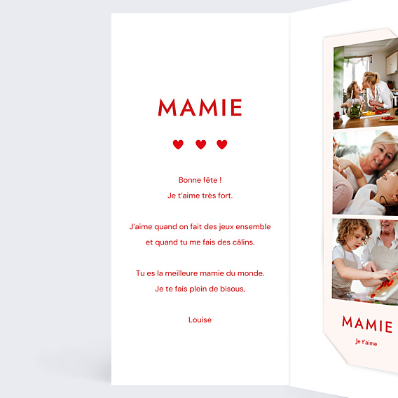 Fête des Grands-Mères 1001 Coeurs