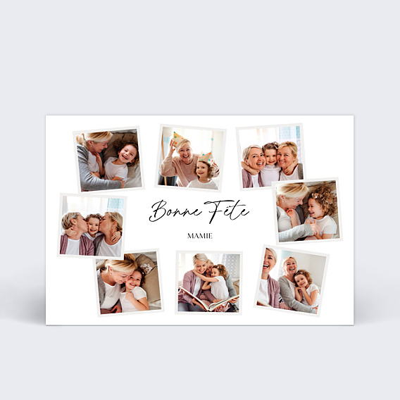 Fête des Grands-Mères Multi Polaroids