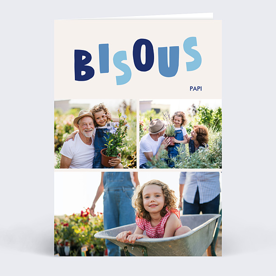 Fête des Grands Pères Bisous bisous