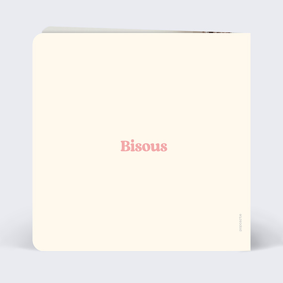 Carte Fête des Grands-Pères Acrostiche coloré Verso