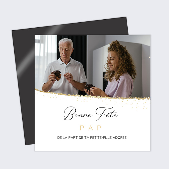 Fête des Grands Pères Feuille d'or