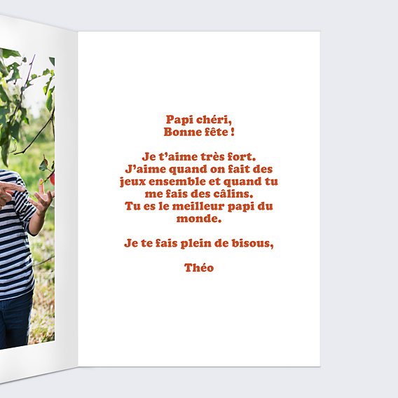 Fête des Grands Pères Wavy imparfait