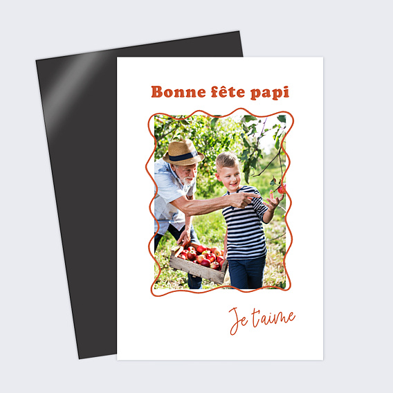 Fête des Grands Pères Wavy imparfait
