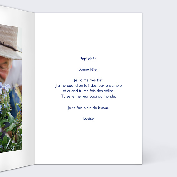 Fête des Grands Pères Bisous bisous