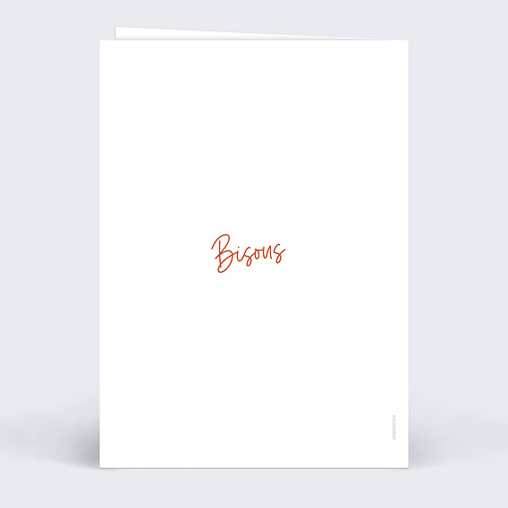 Carte fête des grands-pères Wavy imparfait Verso