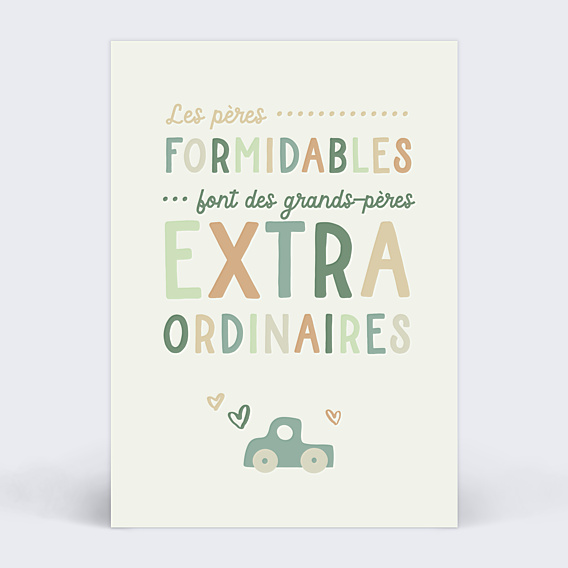 Fête des Grands Pères Grands-Pères Extraordinaires
