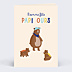 Fête des Grands Pères Papi Ours