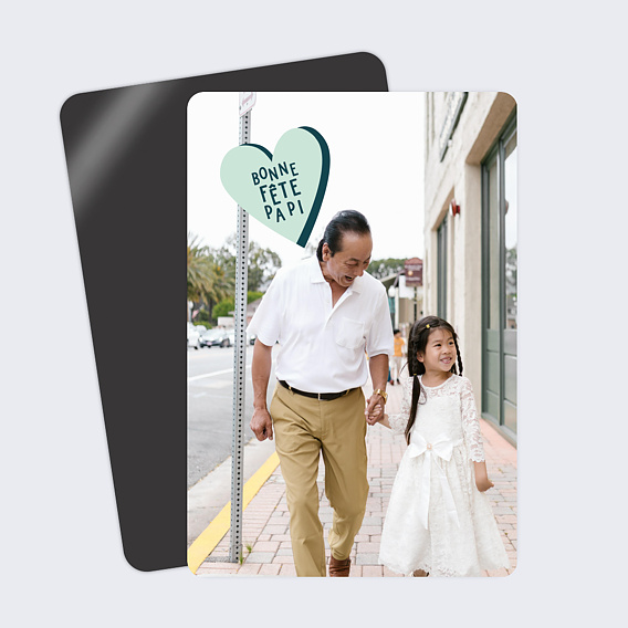 Carte fête des grands-pères Bonbon d'amour