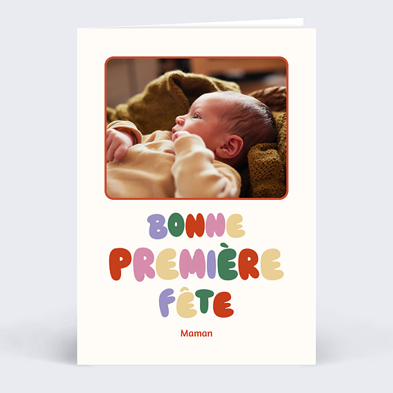 Carte fête des mères Première fête