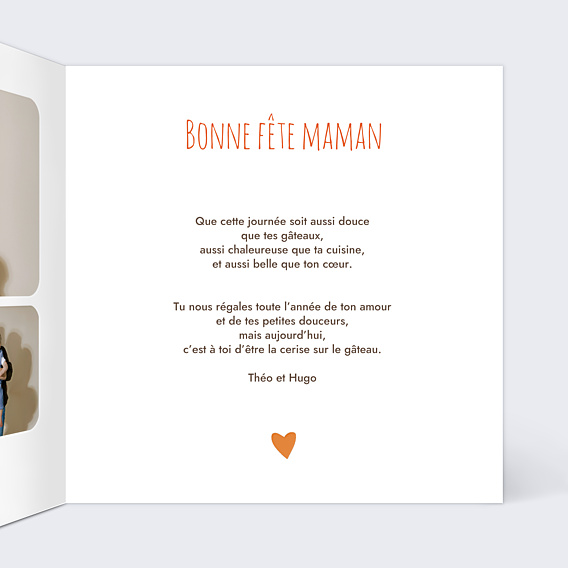 Fête des Mères Visages minimalistes