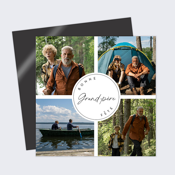 Carte fête des mères Pastille  Recto