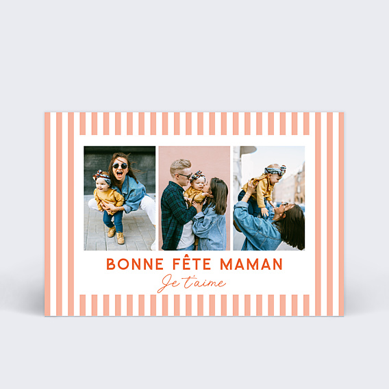 Fête des Mères Douce Rayure