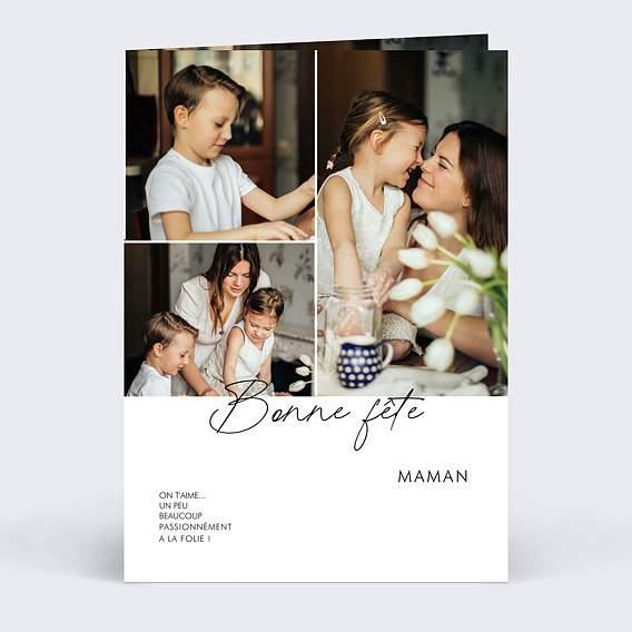 Carte fête des mères Maman