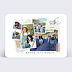 Carte fête des mères Collage Photos Recto