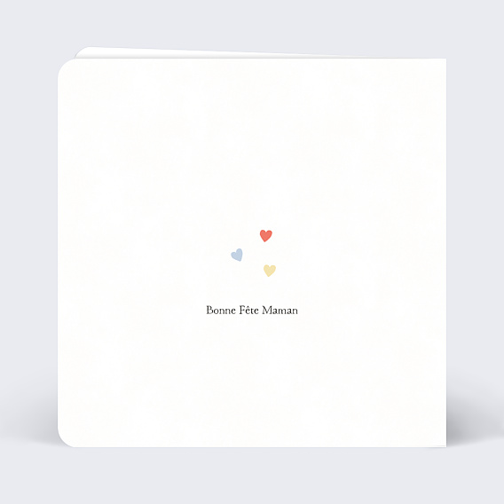 Carte fête des mères Je t'Aime Plus que Tout Verso