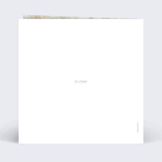 Carte fête des mères Papillon féerique Verso