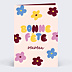 Fête des Mères Fleurs wavy