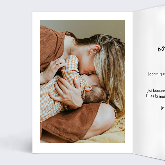 Carte fête des mères Marelle Intérieur Gauche