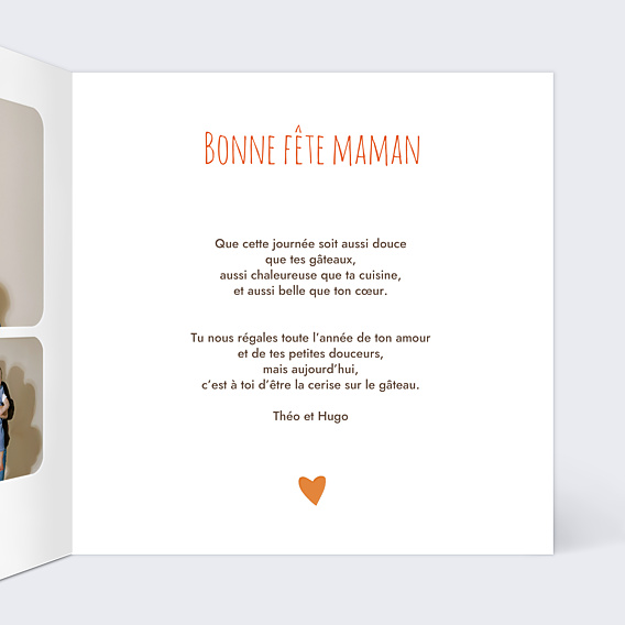 Fête des Mères Visages minimalistes