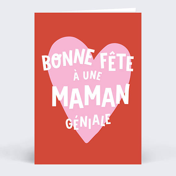 Fête des Mères Maman Géniale