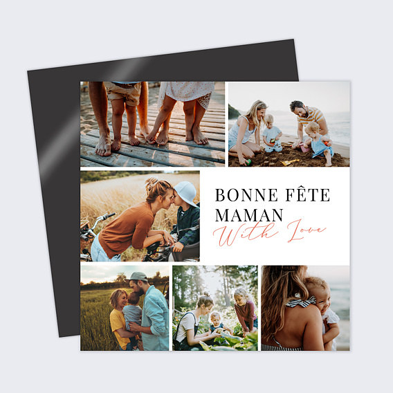 Carte fête des mères With Love