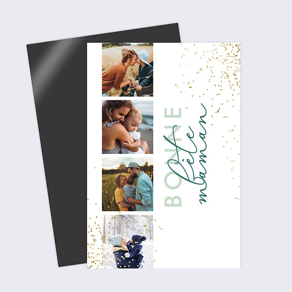 Carte fête des mères Festif