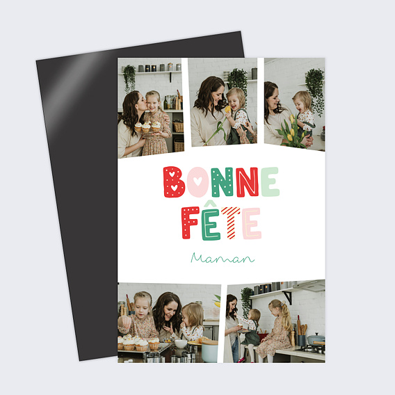 Carte fête des mères Patchwork