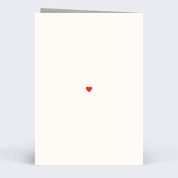 Carte fête des mères Unique Verso