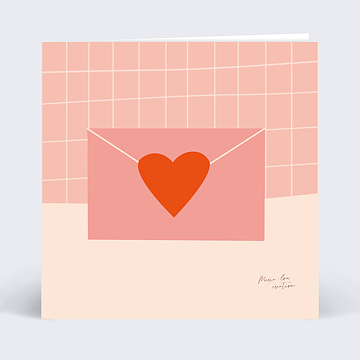 Fte des Mres Marie-Lou Cration x Popcarte - Enveloppe