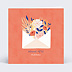 Carte fête des mères Courrier Fleuri Recto